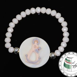 Pulsera Rosa-Gris-Nacar Virgen de los llanos Albacete Feria_01